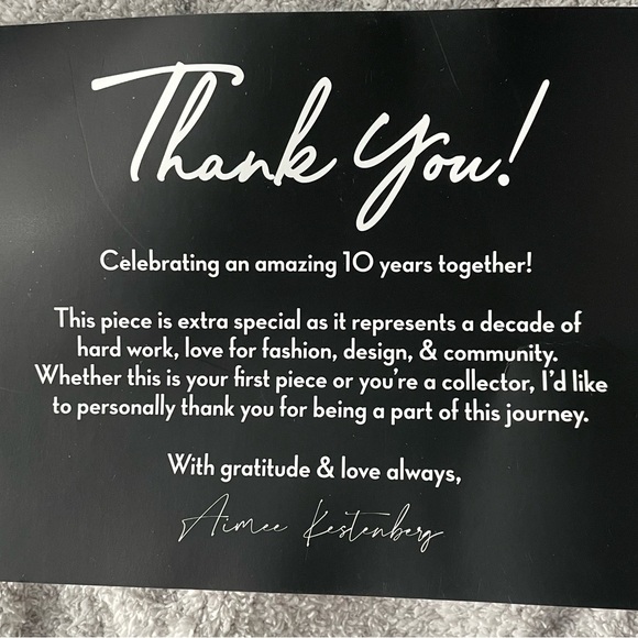 Aimee Kestenberg Legacy Collection (sold out) Teal Tamitha- full size (NWT) - Picture 9 of 11